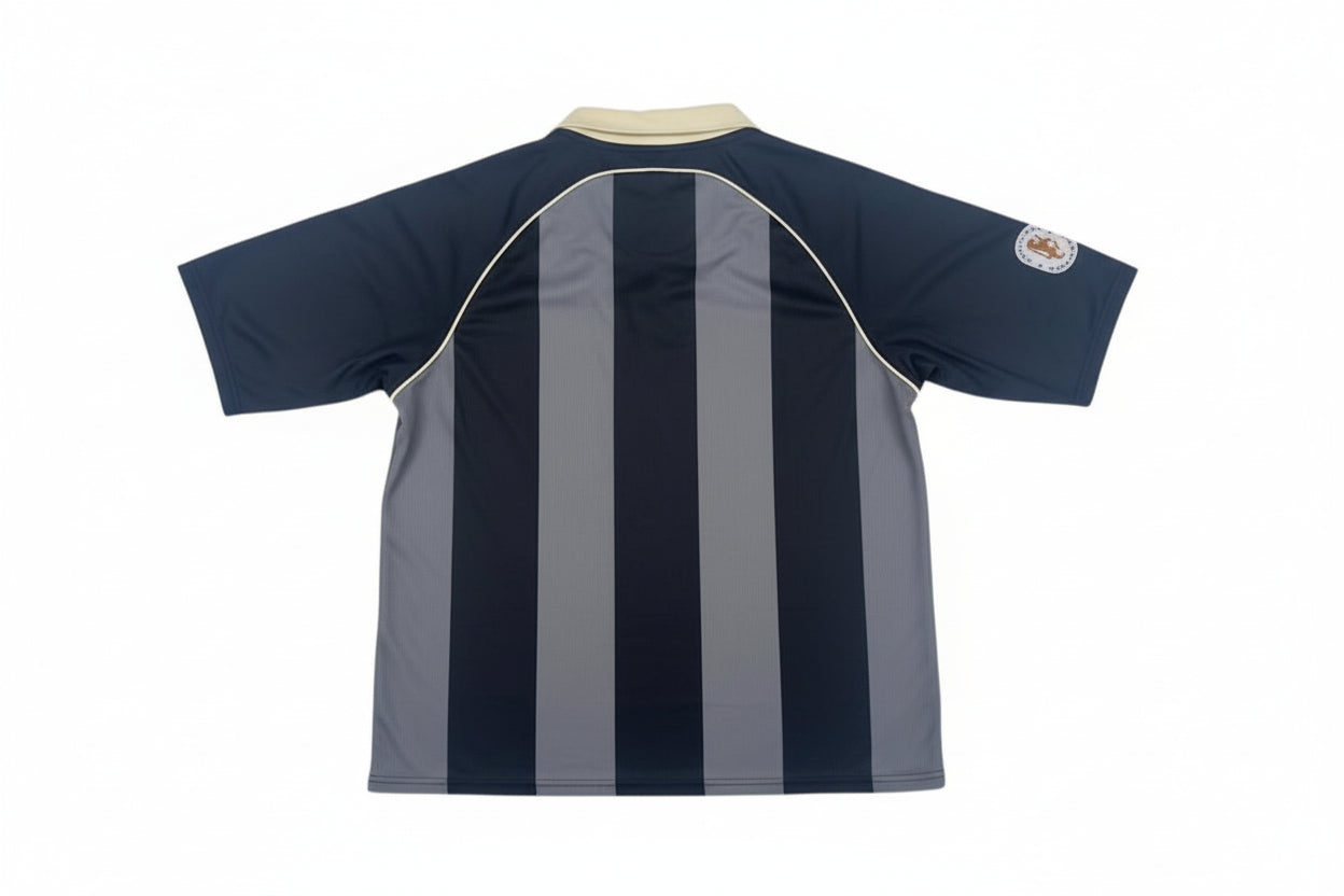 COLOSSAL WORLDWIDE- Cropped Authentic Rugby Jerseys- BLK/ Dark grey/ Beige